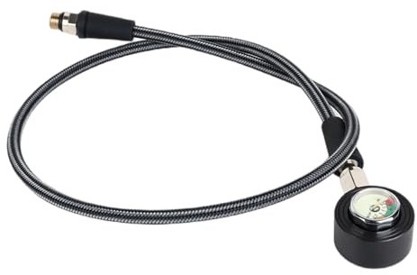 Tauchdruckmessgerät, Aluminiumlegierung, Kohlefasern, gewebter Schlauch, Tauchrestmanometer, langlebig