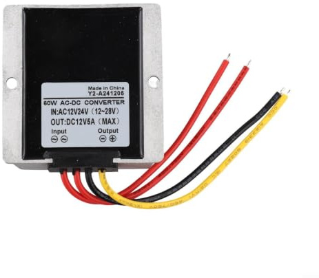 Alimentatore di rete Step-Down per sistema audio per camion e auto | Impermeabile IP68, sigillato in gel di silicone, antipolvere, antiurto, ideale per esterni e pioggia