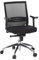 hjh OFFICE 657235 Profi Bürostuhl Porto PRO Stoff/Netz Schwarz Drehstuhl Armlehnen, Sitztiefe & Lordosenstütze verstellbar