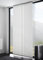 Flächenvorhang/Schiebegardine Contrast halbtransparent, natürliche Bast Struktur, Farbe: braun, 60x245cm, hochwertige Verarbeitung