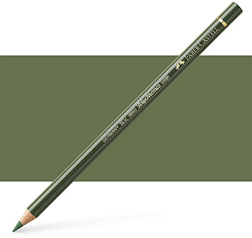 Faber-Castell Polychromos Colour Pencil Oil-Based 3.8mm Chrome Green Opaque Art