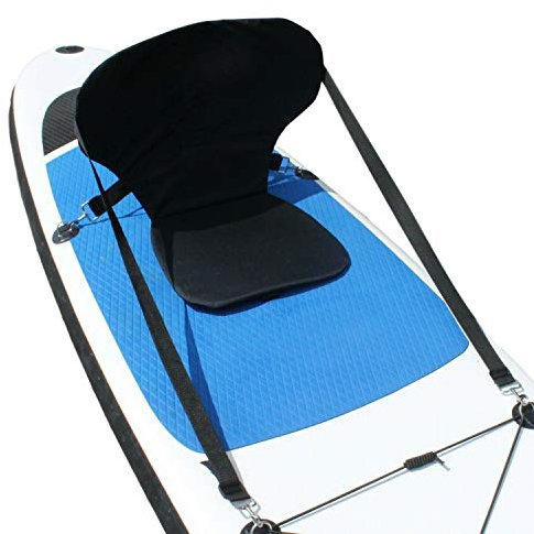 Paddleboard/SUP/Kayak/Canoe/Boat Seat High Backrest Chair Conversion Seat with Mesh Pocket