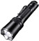 klarus XT11R Lampe torche tactique rechargeable USB C 1300 lumens avec double interrupteur arrière, 3 modes d'éclairage plus stroboscopique, étanchéité IPX8