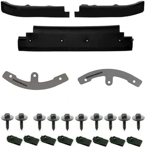 C5 Corvette Front Lower Spoiler Air Dam Bundle Kit w/Side Support + Upgraded Mounting Hardware Fits: All 97-04