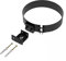 raik Ofenrohr/Rauchrohr Rohrschelle mit Wandhalterung für doppelwandige Rauchrohre Coltherm 150 mm mit Außendurchmesser 215 mm Stahlblech Schwarz SH30011496-sw