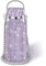 Diamond Water Bottle Bling Rhinestone Stainless Steel Thermal Bottle Refillable Water Bottle Insulated Water Bottle Glitter Water Bottle with Chain for Women Girls Gifts (Purple, 350 ml)
