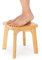 PELYN PYN1020-1 Hocker aus Bambus, 25,4 cm hoch
