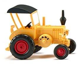 Wiking 088010 H0 Lanz Bulldog gelb schwarzes Dach Spur HO 1:87