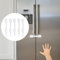 5-Pack Child Proof Cabinet Latches White for Drawers, Cupboards, Fridge Toilet Seat, Dishwashers, Trash Can, Up to 37lb Pull Force - Adjustable Length, 3M Adhesive, No Drilling Child Safety Locks