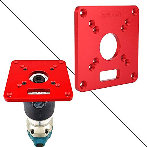 router plate insert,Router-Einsatz Platte,Router-Tische Holzbearbeitungs-Router-Einlege Platte Aluminium Legierung 6061 Anodische Oxidations-Gravur-Router-Tisch Platte