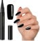 3 in 1 Nail Polish Pen, UV/LED Gel - Need To Use Nail Lamp for Drying - One Step Polish Pen Brush Soak Off Ideal for Home and Professional Manicure, 1PC