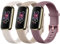 Tobfit 3Stück Armband für Fitbit Luxe Armband Damen Herren,Silikon Weiches Sport Verstellbare Ersatzarmbänder für Fitbit Luxe Armband (S, Starlight/Milchtee/Violett)