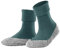 FALKE Damen Stoppersocken Cosyshoe W Hp Wolle rutschhemmende Noppen 1 Paar, Grün Neptun 7476, 39/40 EU