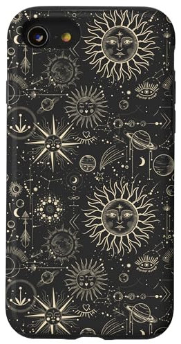 Moon Phase Stars Case for iPhone SE (2020) / 7 / 8