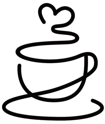 Yncotte Coffee Cup Metal Wall Art, 10.3x11.8 inches Large Size Coffee Bar Decor Coffee Wall Decor Coffee Bar Signs for Wall Cafe Themed Wall Art for Kitchen,Coffee Shop,Restaurant,Home