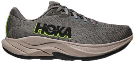 Hoka Men's Rincon 4 Sneaker, Asphalt Grey/Gravel, 11.5 UK