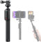 Honbobo Selfie-Stick für GoPro Hero 13 Black, Insta360 Ace Pro, Insta360 X4, Fernbedienung Stick für GoPro/Insta360/Android/iOS-Telefon, 1M/5.1 Bluetooth/10M Wasserdicht/96h (Ball-Three-Claw)
