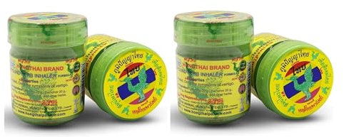 Kay-Line Hong Thai - Caja aromática 100% natural con 15 hierbas tailandesas con una mezcla de aceites esenciales, 2 unidades