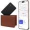 iVANKY Wallet Tracker Karte, aufladbarer dünner Wallet Finder, Air Tag Card funktioniert mit Apple Find My (nur iOS), Gegenstandsfinder für Gepäckmarken, Pässe, Handy, wasserdicht