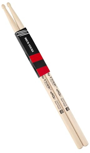 Drum Sticks schlagzeug sticks Rebound American Hartes Ahornholz Drumstick,drumsticks 7a,ideal für Schlagzeuger aller Niveaus, für Schlagzeug, Percussion und zum Üben - (7A-1 Paare)