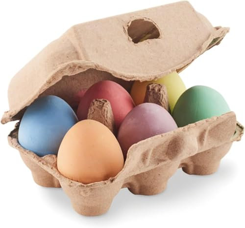 Conny Clever Straßenkreide-Set Ungiftige Jumbo-Kreide für Schulen, Kunstspiel im Freien, Malen auf Tafel, Tafel und Spielplatz