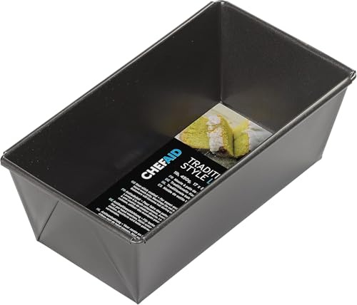DTD QUALITY MATTERS Non-Stick Loaf Pan – Carbon Steel Bread Tin for Baking – Freezer, Oven & Dishwasher Safe – 2lb Traditional Size – Easy Release Coating