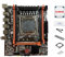 Mocturnity Scheda madre X99E + processore E5 2676 V3 + + supporto 4XDDR4 RAM ECC + scheda PCIEX16 NVMe Gigabit LAN per ufficio