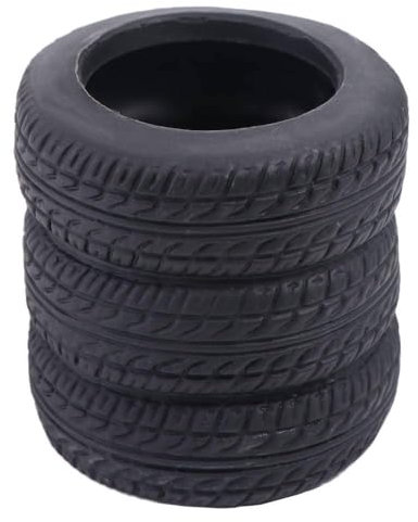 Porte-stylo en forme de pneu, design de pneu de voiture, pot à crayons noir à 3 couches, boîte de rangement pour papeterie, organiseur de bureau multifonction pour bureau