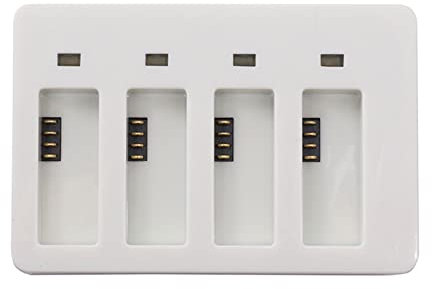 4-in-1 Lade-Hub für Tello Multi-Batterie-Ladegerät-Drohne Akku USB Intelligente Schnellladestation Quad-Ladegerät Hub Charging-Hub