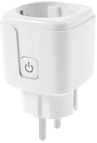 Smart Steckdose 16A Zigbee Steckdose mit Strommessung Timer-Modus Fernbedienung Sprachsteuerung Zigbee Repeater Kompatibel Home-kit, Ale-xa, Goo-gle Assi-Stant, Sma-Rtthings
