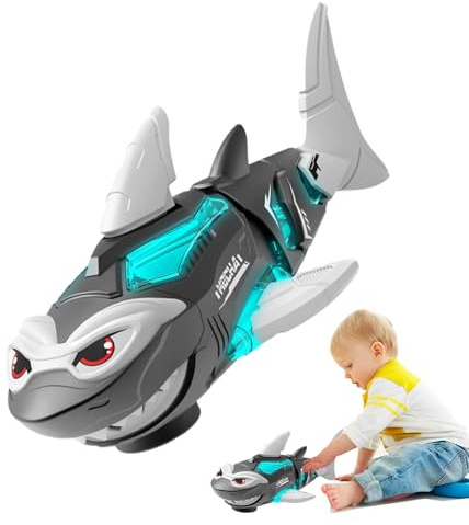 Hai mit Fernbedienung – Roboter lustig, realistisch, batteriebetrieben, Hai, Roboter, schwimmend, für Wasserspiele, , Geburtstag, Ostern, Haus, und Mädchen