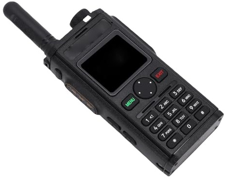ZDAGELD Funkgerät mit Großer Reichweite und 4G-SIM-Karte, Globale Kommunikationsunterstützung, Ideal für Sicherheit, Logistik, Eventmanagement, Wasserdicht IP45, GPS WLAN Unterstützt