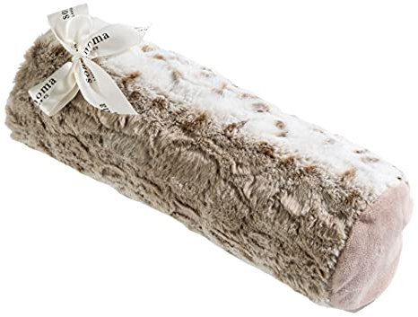 Sonoma Lavender, Lavender Bolster Roll, Microwaveable, Hot/Cold Neck Pillow, Soothing and Relaxing Pain Relief for Neck, Low Back or Behind The Knees, Removable/Washable Cover, (Arctic Circle)