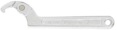 KS Tools 517.1304 - Llave de gancho articulada, para tuercas ranuradas de 50-120 mm