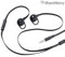BlackBerry hdw-49299–001 Premium stère en oreille casque/Kit mains libres/écouteurs pour Blackberry Curve 9360, Curve 9380, Pearl 3 G, Storm, Storm2, Torch 9800, Torch 9810, Torch 9860 – Noir