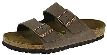 Birkenstock - Zoccoli Arizona Birko Flor, Uomo, Marrone (Moka), 40 EU