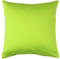 Hans-Textil-Shop Kissenbezug 40x40 cm Uni Hellgrün Baumwolle Dekokissen Kissenhülle Couchkissen Sofakissen Deko Reißverschluss