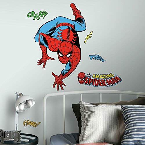 Room Mates 54583 Riesenwandsticker Marvel - Spider-Man, mehrfarbig