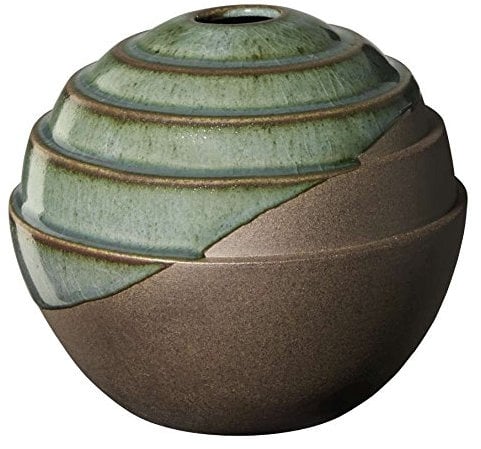 ASA 82010443 Vase II 12 cm, grün/braun