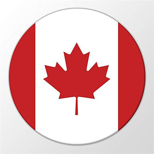 Huuraa Magnet Kanada Flagge Geschenk Kühlschrankmagnet 59mm Flaschenöffner Kanada Flagge Geschenkidee