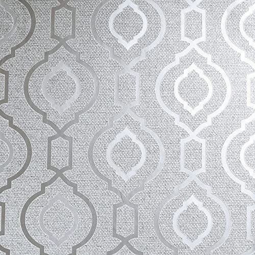 Arthouse Calico Trellis Grey