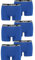 Head Herren Boxer Short Underwear (6er Pack) (S, Blue/Black)