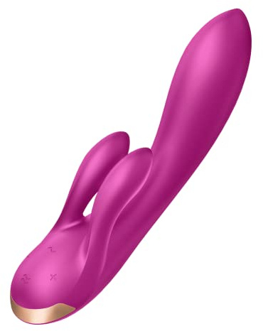 Satisfyer Double Flex Connect App Rabbit-Vibrator | Mit Bluetooth-App