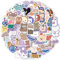 LYLSDSB Bär Aufkleber 90 Stück wasserdichte Kawaii Bären Aufkleber Vinyl Tier Aufkleber für Wasserflaschen Laptop Skateboard Scrapbook Tagebuch Auto Moto Gepäck