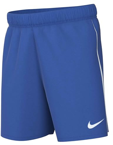 Nike Knit Soccer Shorts Y Nk DF Lge Knit III Short K, Royal Blue/White/White, DR0968-463, XL