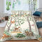 Housse de Couette en Microfibre Animaux De La Forêt Parure de Lit 140x200 Enfant 1 Personne Garcon et Fille 3D Imprimé Aquarelle Literie avec Fermeture Éclair et 2 Taies d'oreiller 50x75 cm