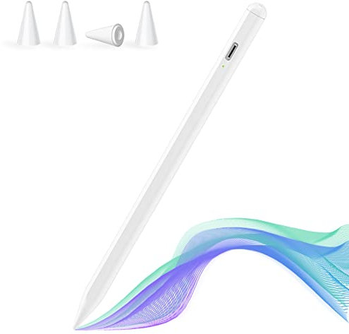 SZO Touch Pen für iPad (2018-2024), Touch Pen für Tablet, neigungssensitiv & Handflächenabweisend, Kompatibel mit iPad 10/9/8/7/6, für iPad Pro 12.9/11, für iPad Air 5/4/3, für iPad Mini 6/5