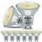 DEIFUA GU10 LED Lampe Kaltweiss 6000K 9W 1150 Lumen Ersetzt 120W PAR16 Halogen Leuchtmittel, 6er-Pack, Nicht Dimmbar Reflektorlampen, Flimmerfrei Strahler, Abstrahlwinkel 120° Spot Birnen