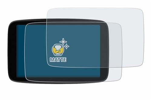 BROTECT Entspiegelungs-Schutzfolie für TomTom GO Expert Plus 7 (2 Stück) Matte Displayschutz-Folie, Anti-Reflex, Anti-Fingerprint