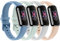 Vancle Lot de 4 bracelets de rechange en silicone souple pour Fitbit Luxe, pour homme et femme, L